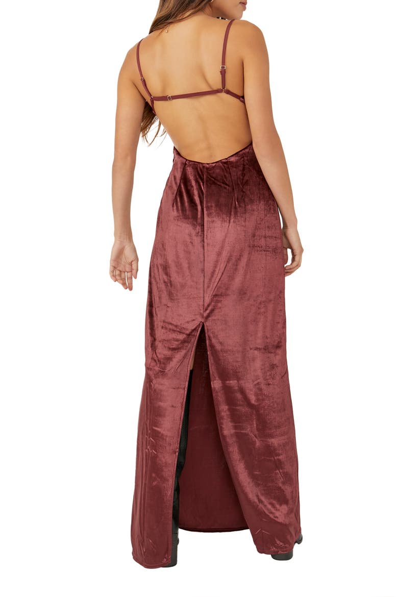 Karlie Sleeveless Maxi Dress, Alternate, color, DOUBLE DARE