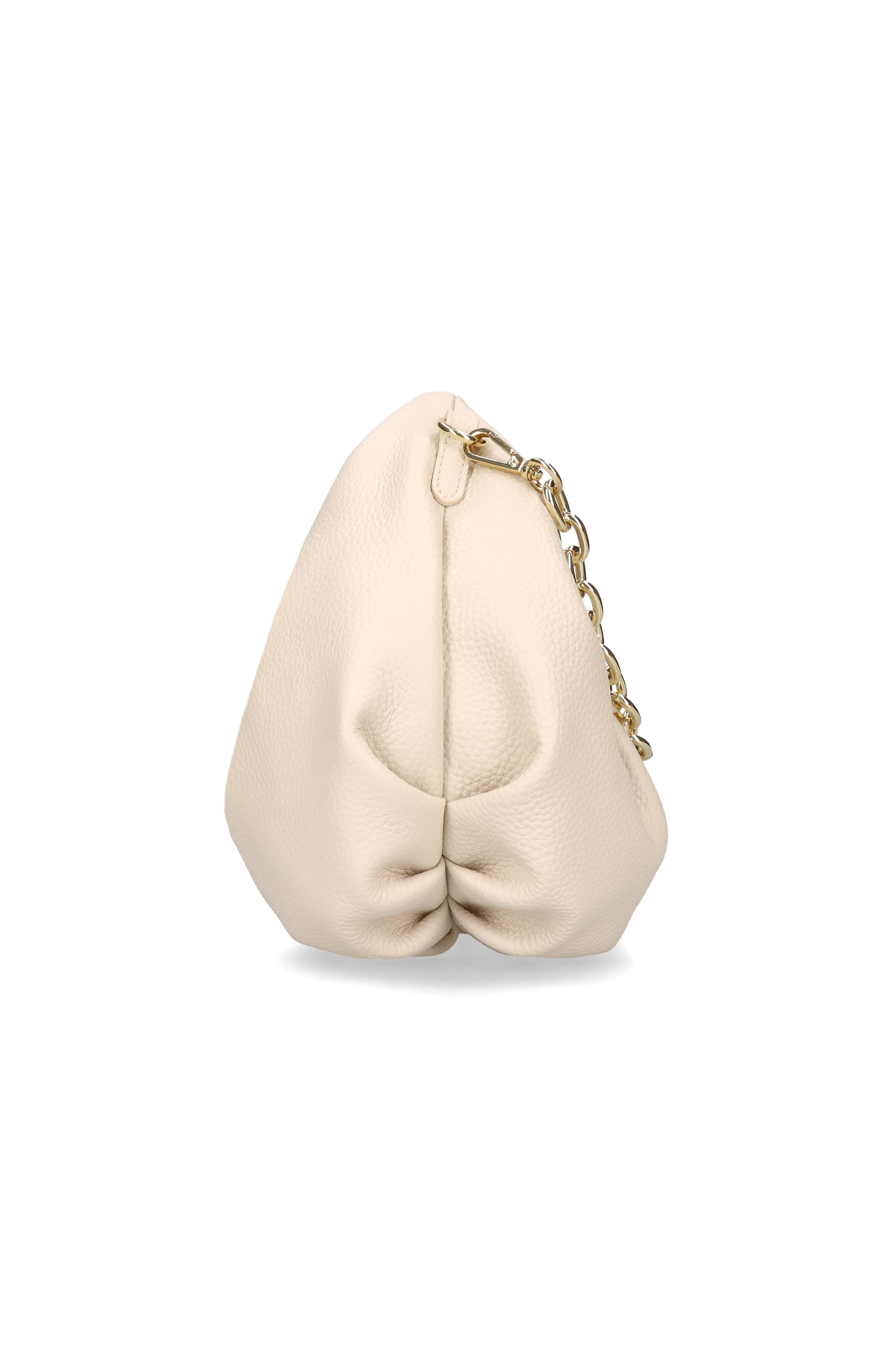 Croissant Bag With Bow And Removable Clip On Cross Body Strap, Alternate, color, Ivory