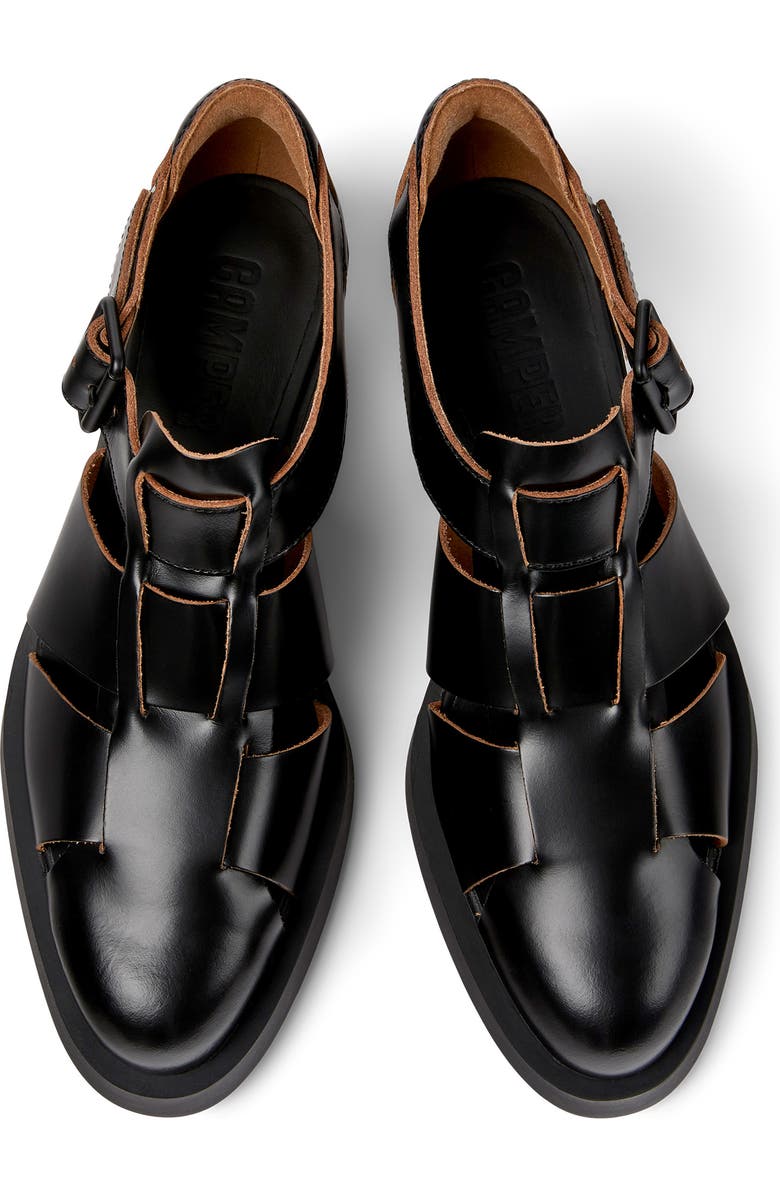 Camper Bonnie Fisherman Sandal, Alternate, color,