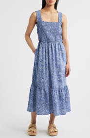 beachlunchlounge Elissa Print Sundress