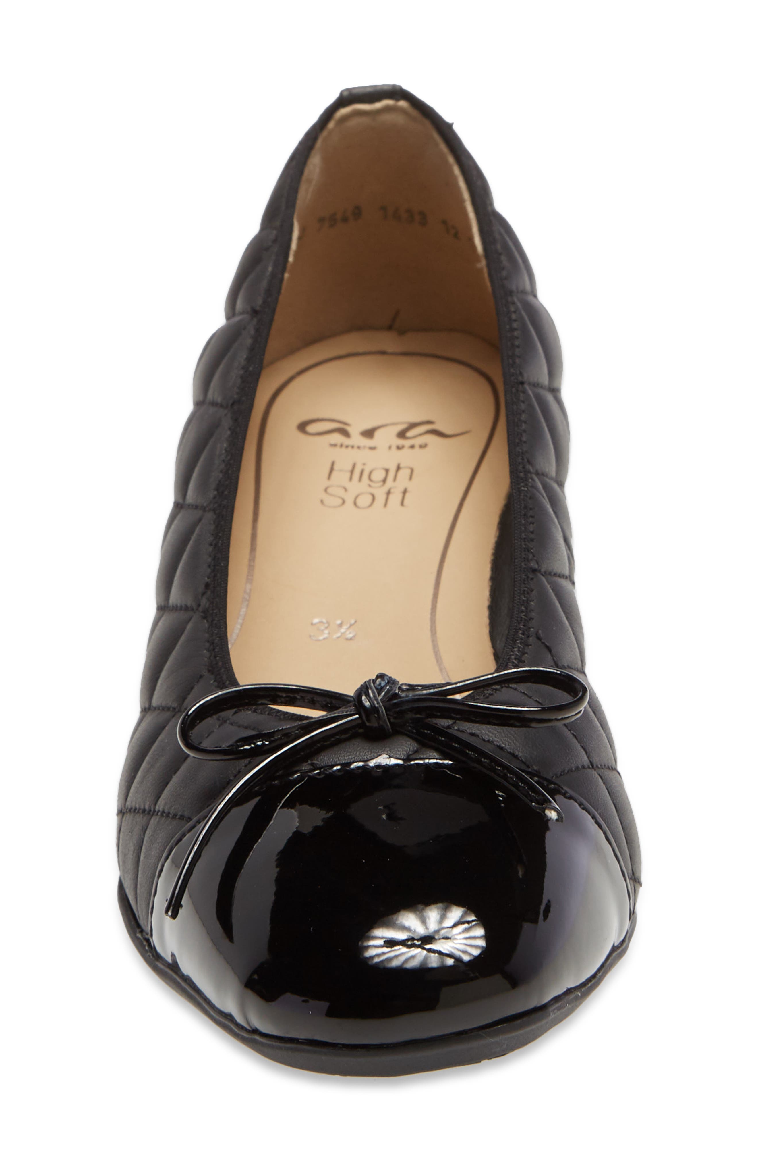 ara Gene Cap Toe Pump, Alternate, color, 