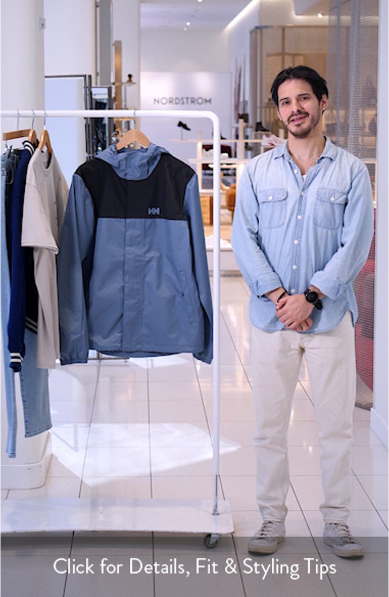 Vancouver Waterproof Hooded Rain Jacket, sales video thumbnail