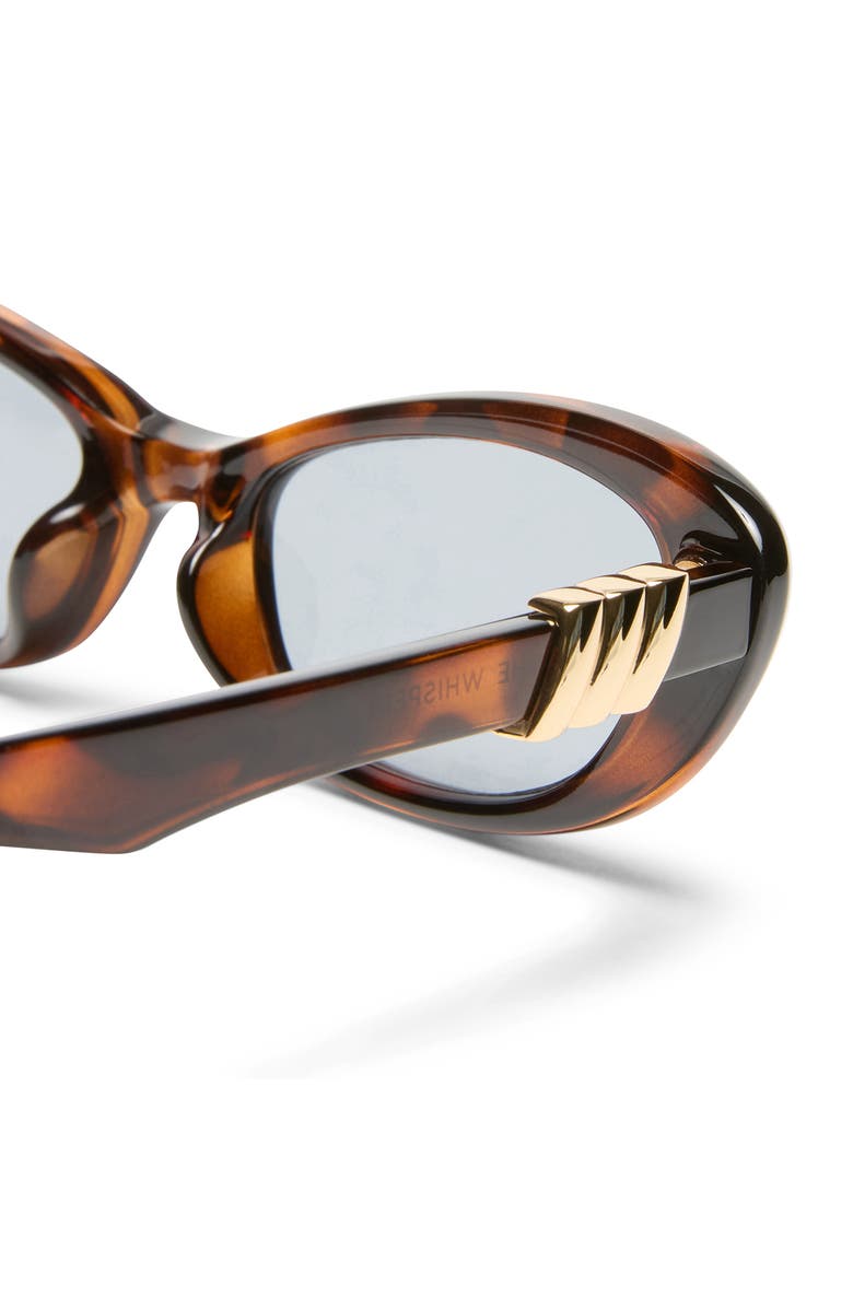 Le Specs The Whisperer 52mm Cat Eye Sunglasses, Alternate, color, Dark Tort/ Smoke Tint