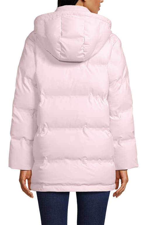 LANDS' END LANDS' END SQUALL INSULATED SLICKER PUFFER JACKET 