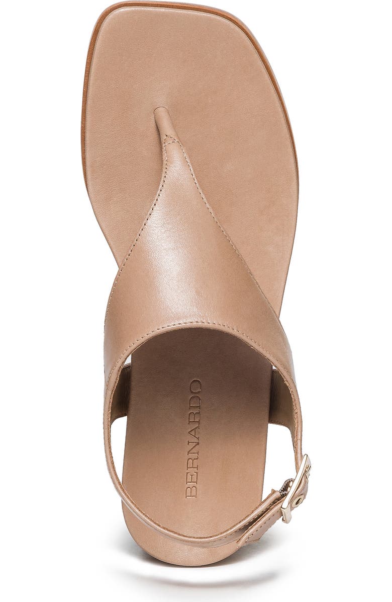 Bernardo Footwear Concord Slingback Sandal, Alternate, color, Birch Glove Leather