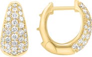 EFFY Lab Grown Diamond Huggie Hoop Earrings
