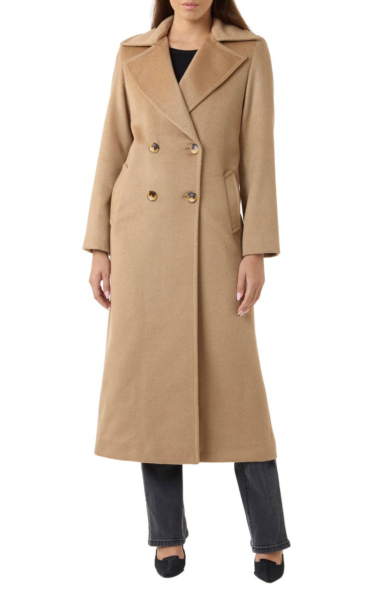 Baby Camel Hair Trench Coat, Main, color, CAMEL