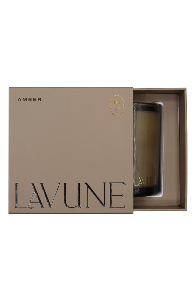LAVUNE No. 10 Amber Candle, Main, color, Dark Beige