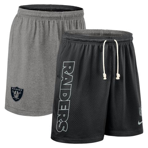 Men's Nike Black Las Vegas Raiders Sideline Reversible Performance Shorts