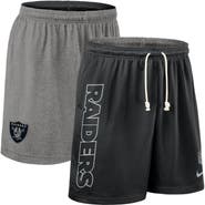 Nike Men's Nike Black Las Vegas Raiders Sideline Reversible Performance Shorts