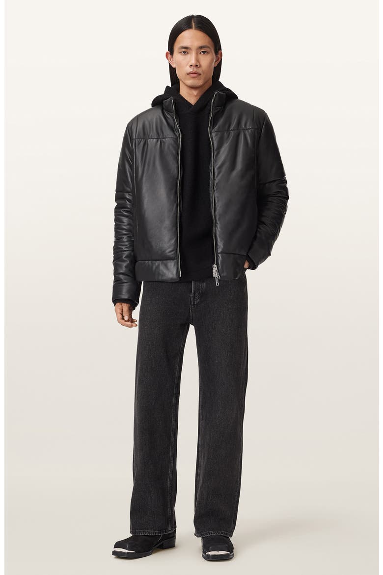 Furse Puffer Jacket, Alternate, color, BLACK