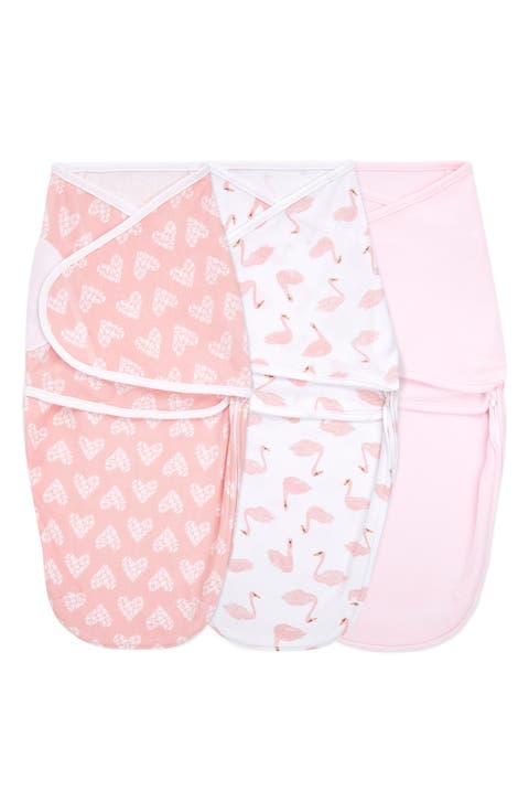 Aden & Anais Essentials Wrap Swaddle - Set of 3