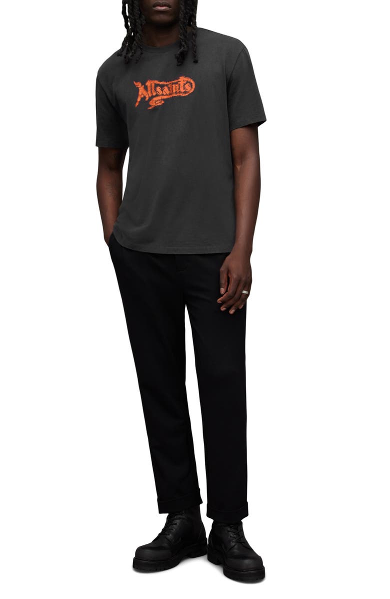 AllSaints Ceecee Logo Graphic T-Shirt, Alternate, color, 