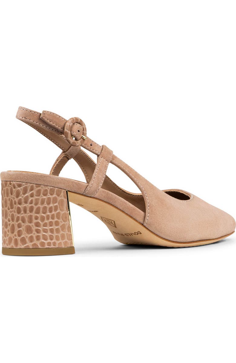 Donald Pliner Song Slingback Pointed Toe Pump, Alternate, color, Buff
