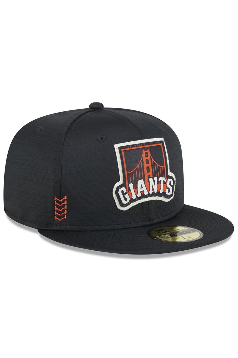 Men's New Era Black San Francisco Giants 2024 Clubhouse 59FIFTY Fitted Hat, Alternate, color, Black
