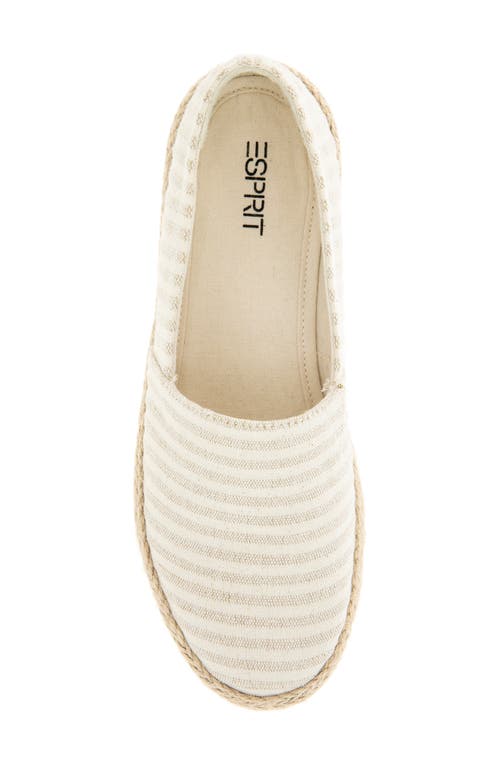 Esprit Naveen Espadrille Sneaker In Natural/light Tan