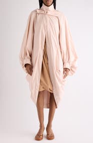 Chloé Cotton Poplin Cocoon Coat