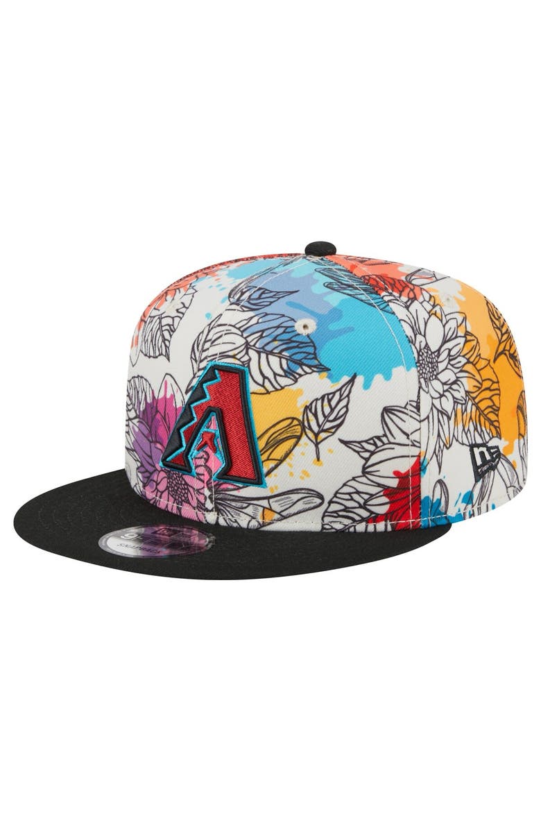 New Era Men's New Era Black Arizona Diamondbacks Spring Training 9FIFTY Snapback Hat, Main, color, 
