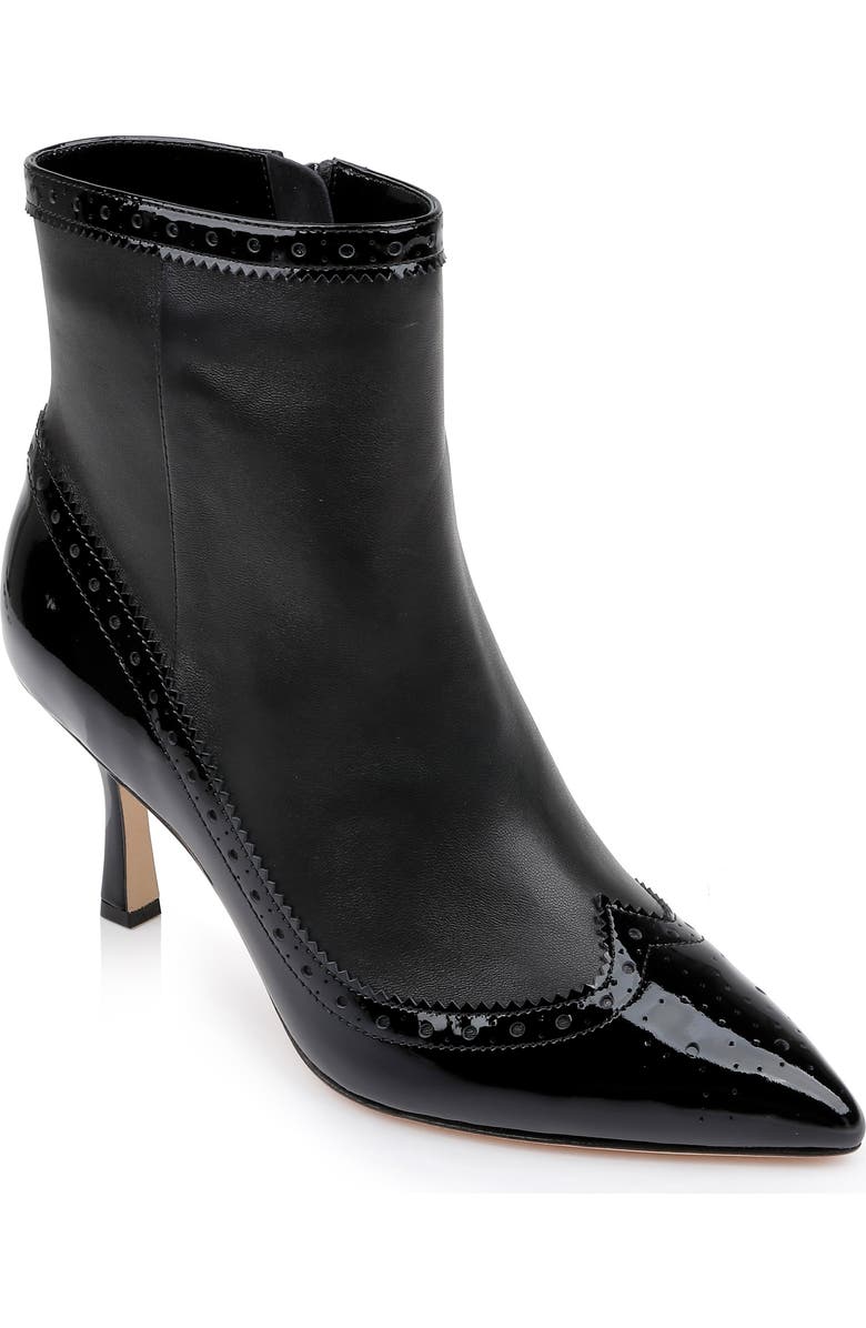 L'AGENCE Ember Wingtip Pointed Toe Bootie, Main, color,
