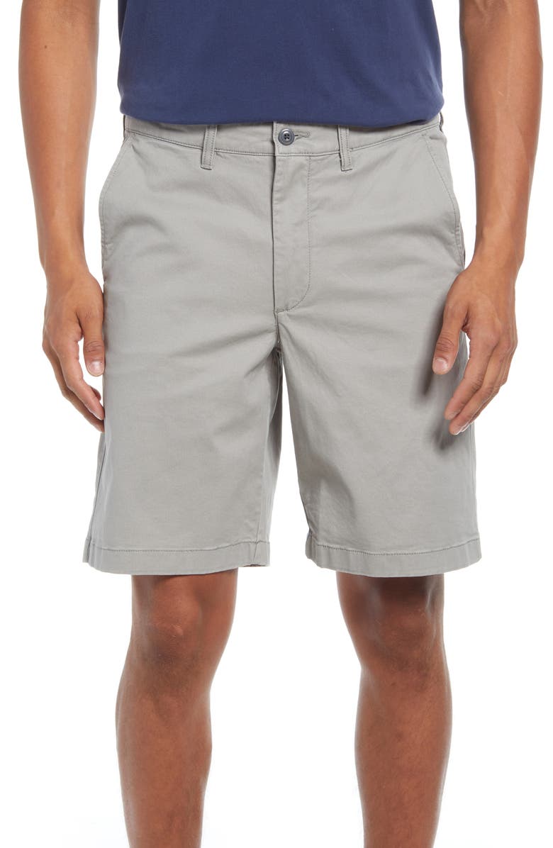 L.L.Bean Men's Lakewashed Stretch Khaki Shorts, Main, color, 