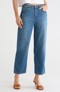 L'AGENCE June Ultra High Waist Crop Stovepipe Jeans