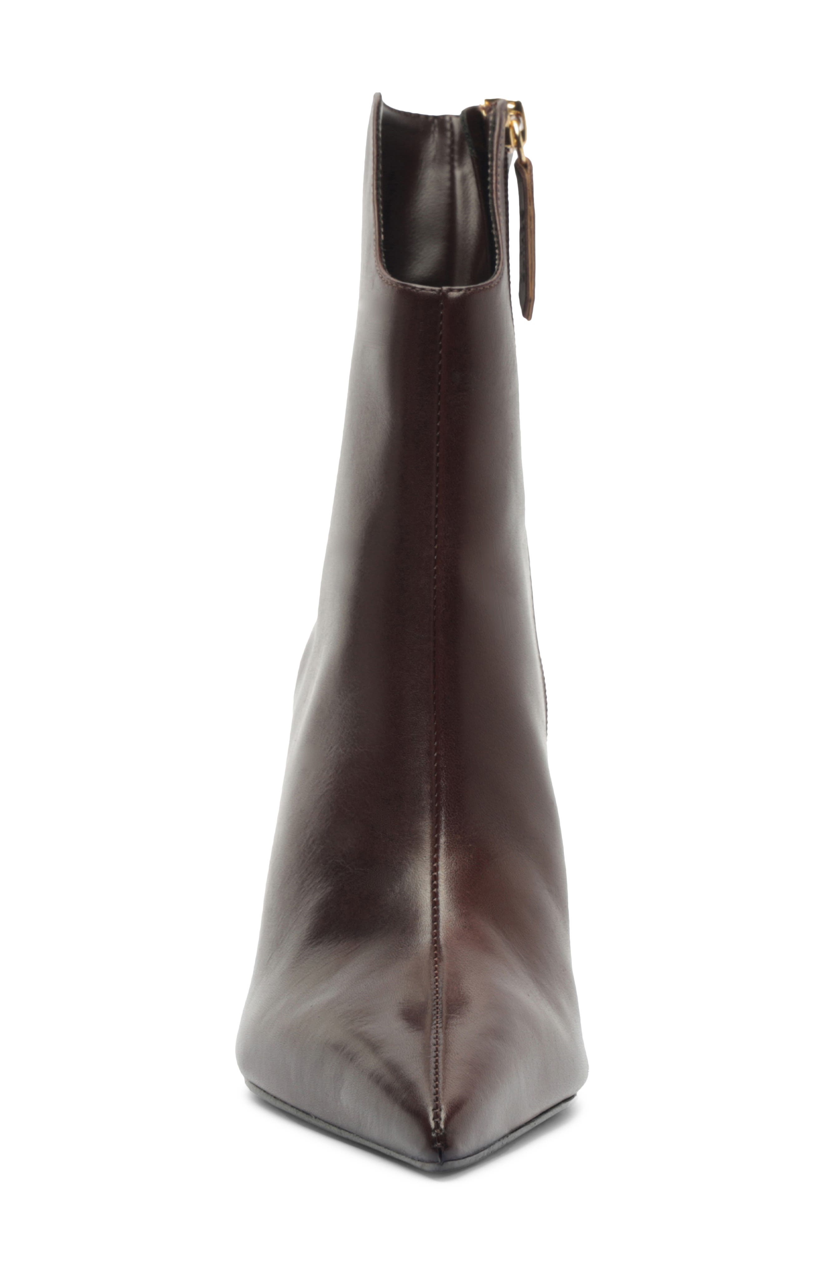 Ophelia Pointed Toe Bootie, Alternate, color, MAPLEWOOD