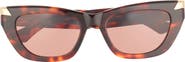 McQueen 53mm Cat Eye Sunglasses