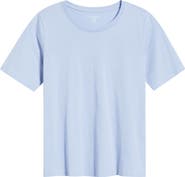 Eileen Fisher Crewneck Organic Cotton T-Shirt