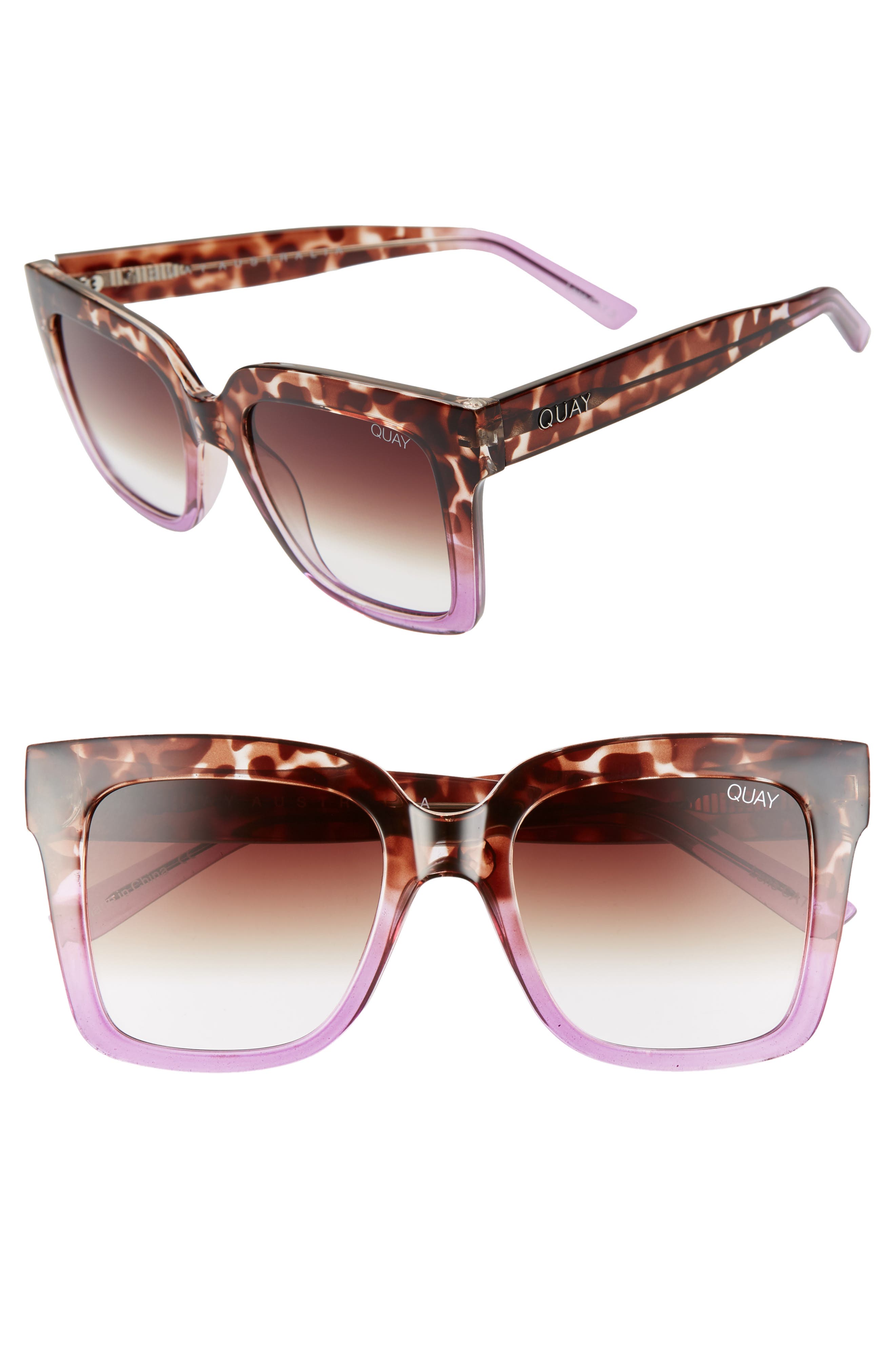 selected TORTOISE PURPLE/ BROWN FADE