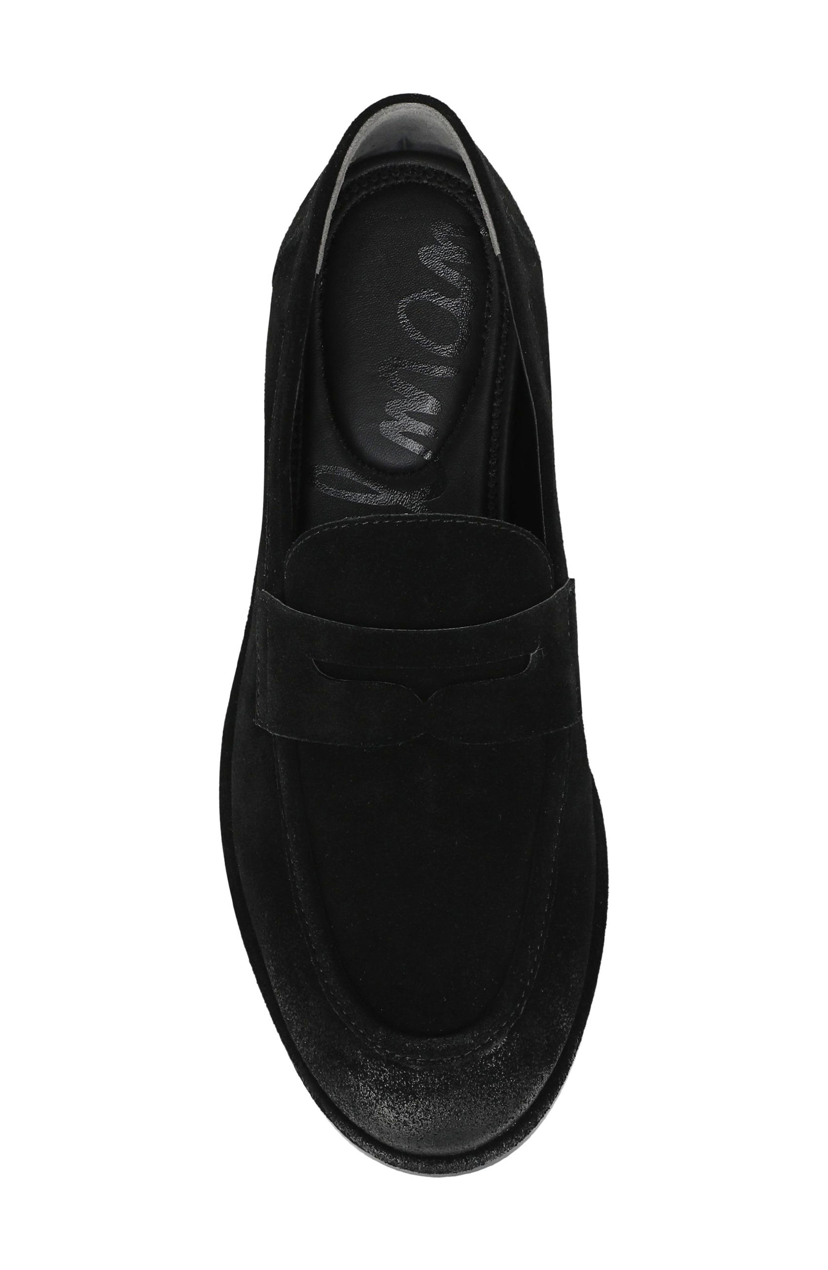 Sean Penny Loafer, Alternate, color, BLACK