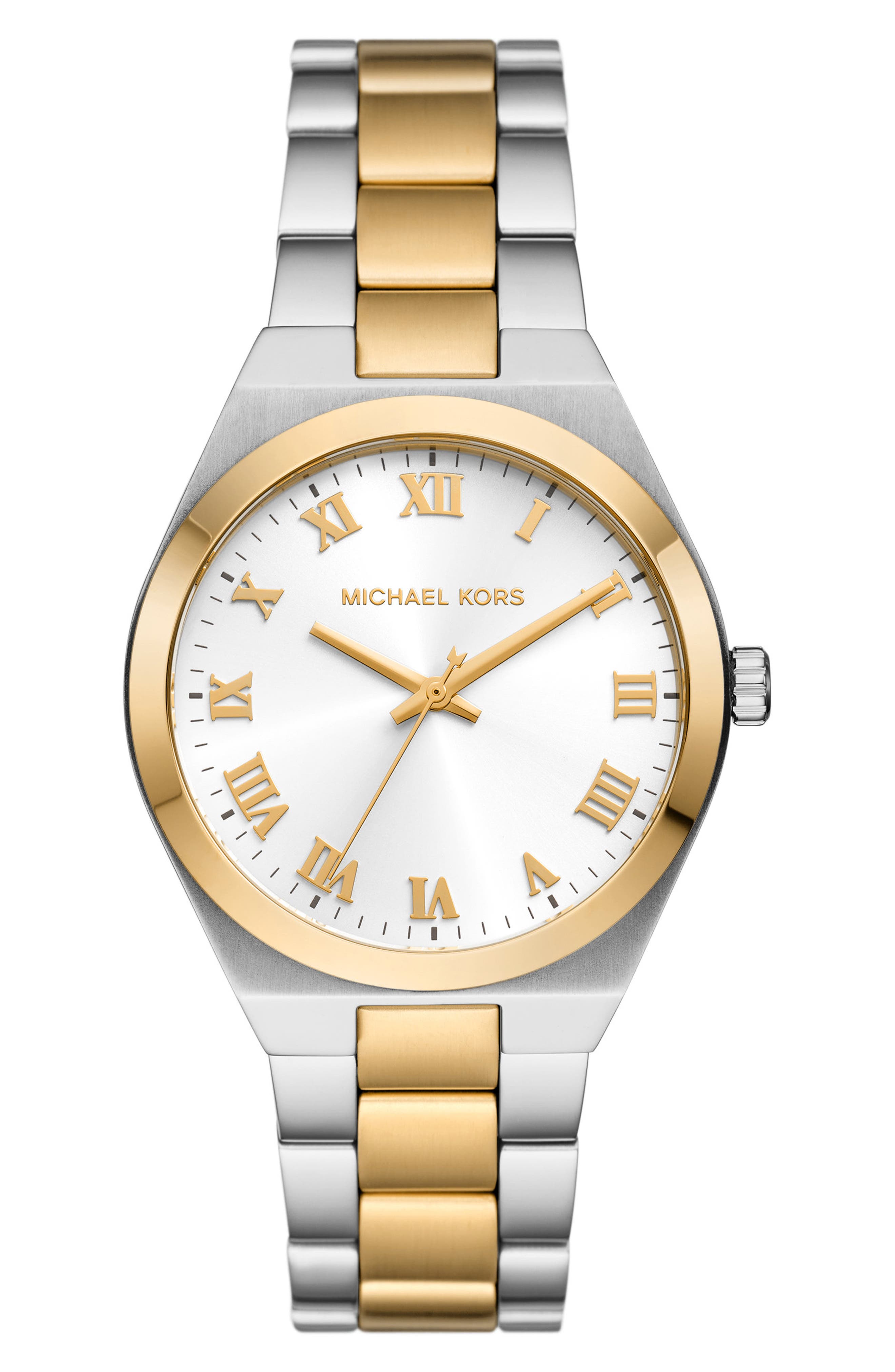 Michael Kors Lennox Two-Tone Bracelet Watch, 37mm
