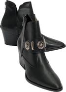Prologue Shoes Kenda Buckle Block Heel Boot