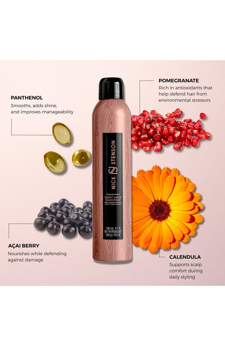 Nick Stenson Beauty Light Hold Hairspray, Alternate, color, NO COLOR