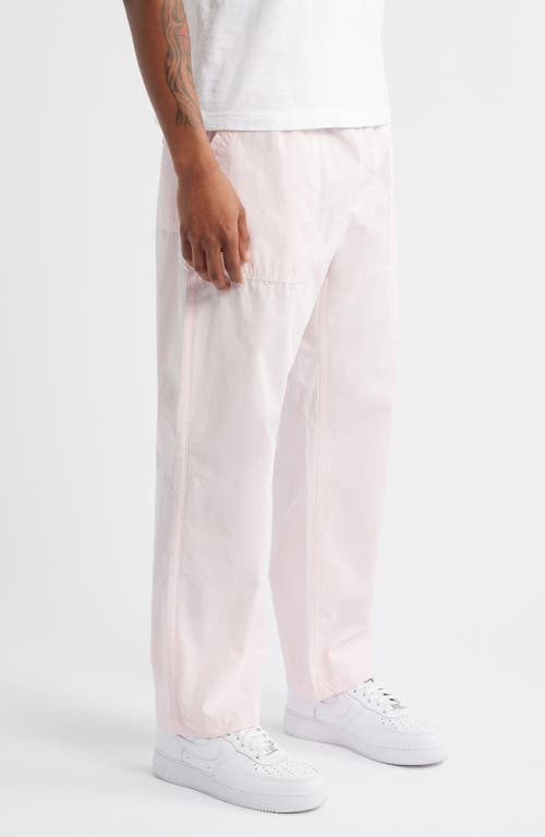 Service Works Organic Cotton Poplin Drawstring Chef Pants In Pink