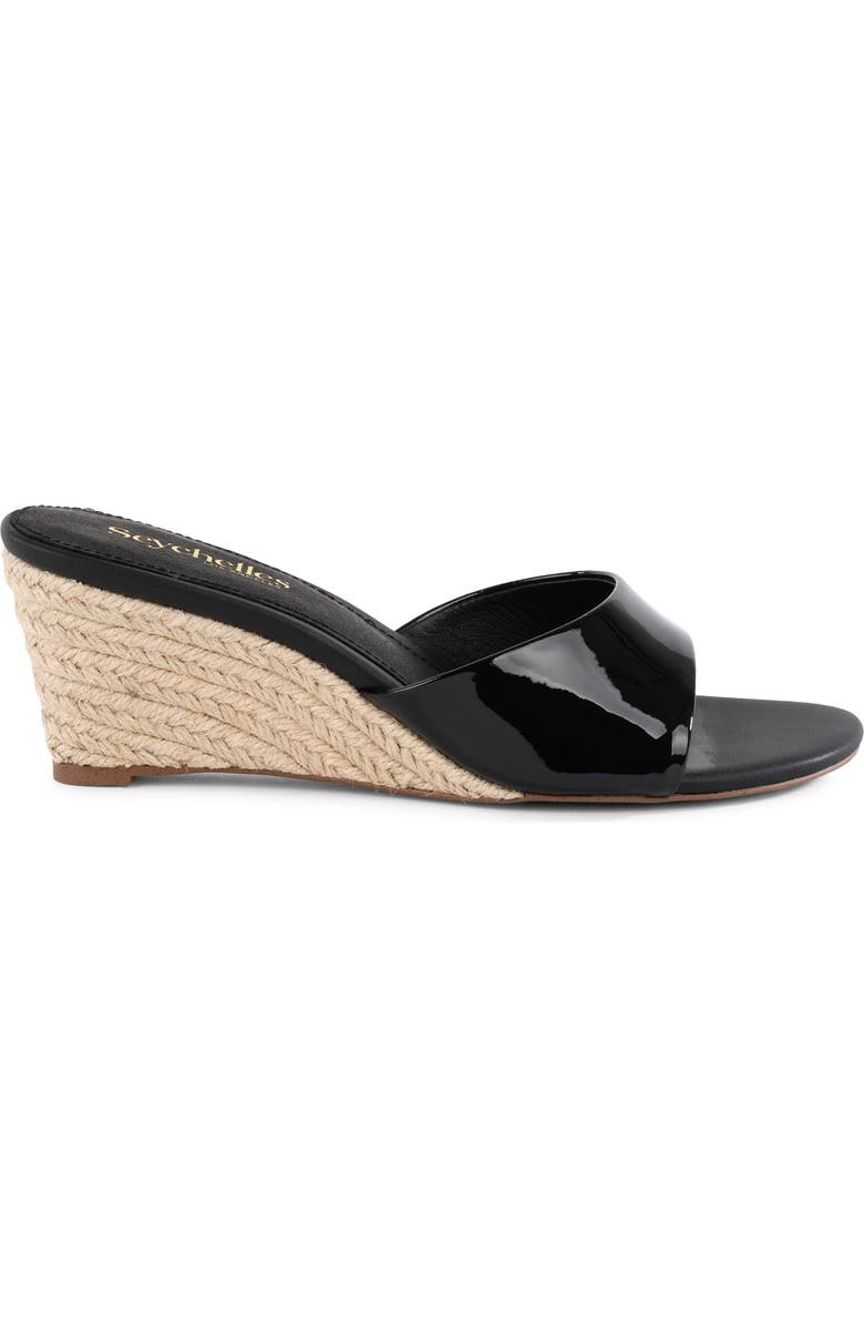 Seychelles Just Like That Wedge Sandal, Alternate, color, Black