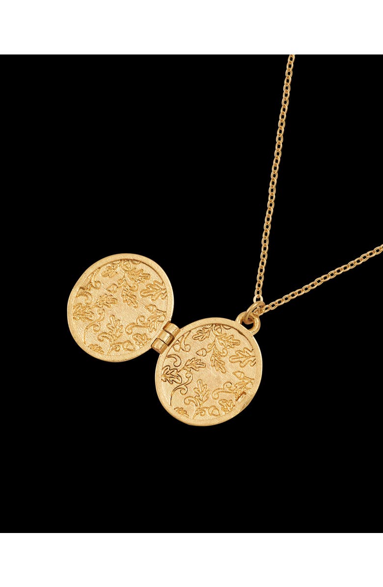 Fable England Running Bunny Locket, Alternate, color, Multi & Gold