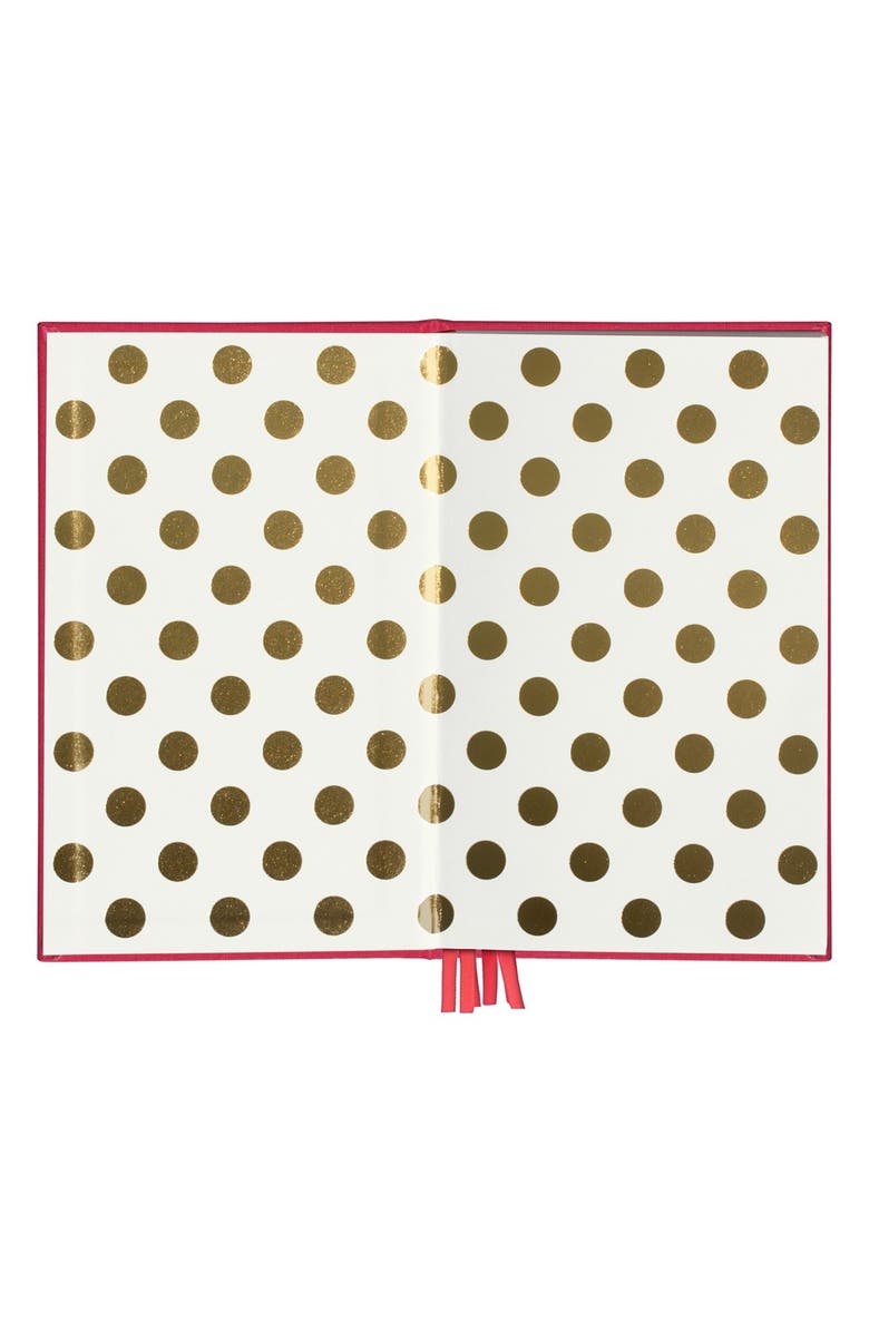 Kate Spade New York 'never overdressed' hardcover journal, Alternate, color, 