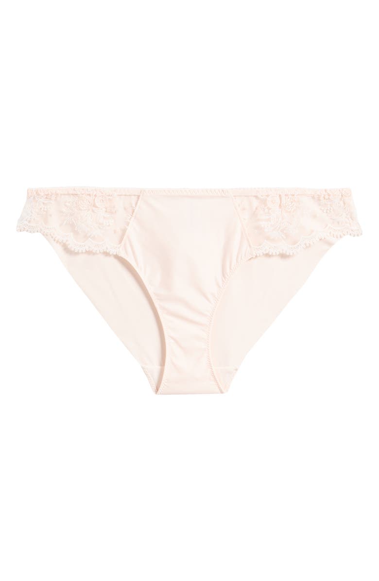 Simone Perele Intrigue Embroidered Bikini, Alternate, color, 