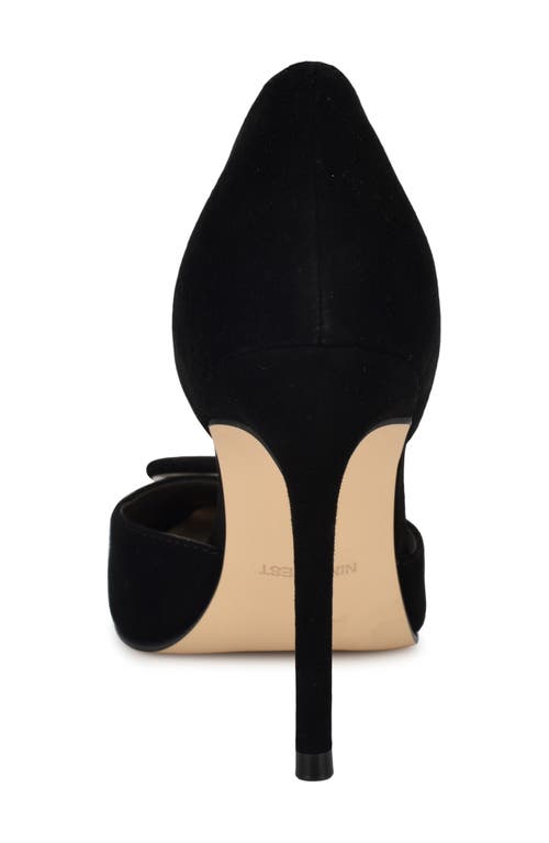Nine West Frolly Pointed Toe D'orsay Pump In Black