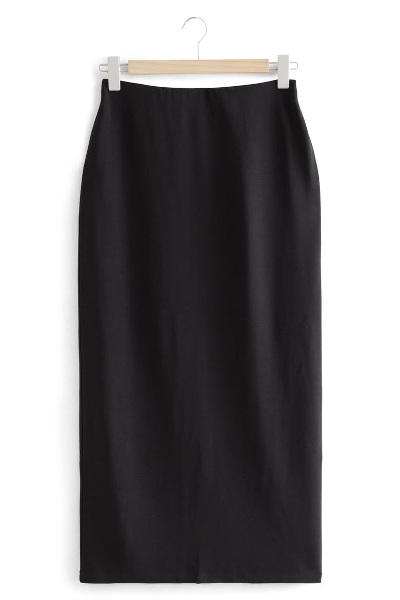Pencil Skirt, Main, color, BLACK
