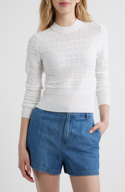 Cotton Crewneck Sweater