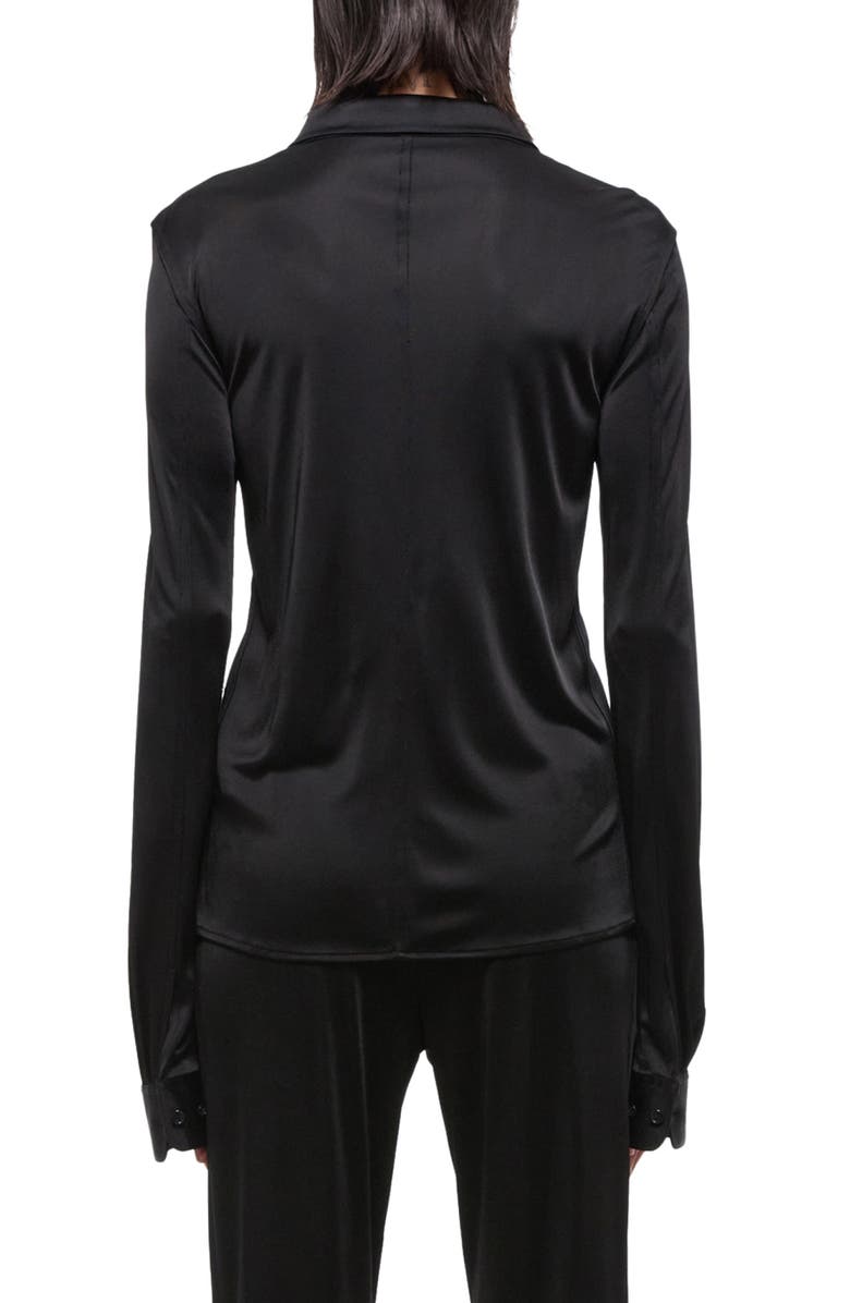 Helmut Lang Fluid Slim Fit Button-Up Shirt, Alternate, color, 