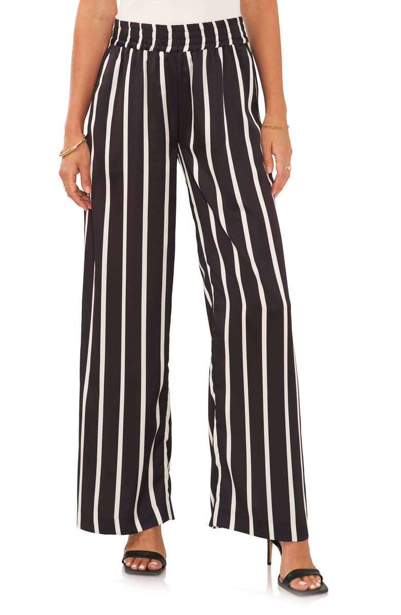Vince Camuto Stripe Wide Leg Pants, Main, color,