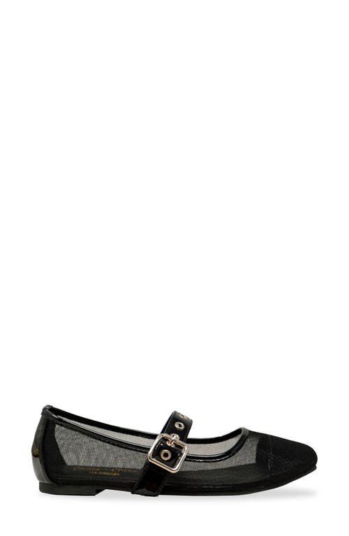 Chase & Chloe Chase And Chloe Grommet Strap Mary Jane Flat