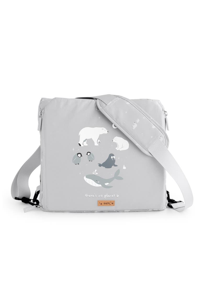 Portable Booster Seat, Main, color, GLACIER GREY