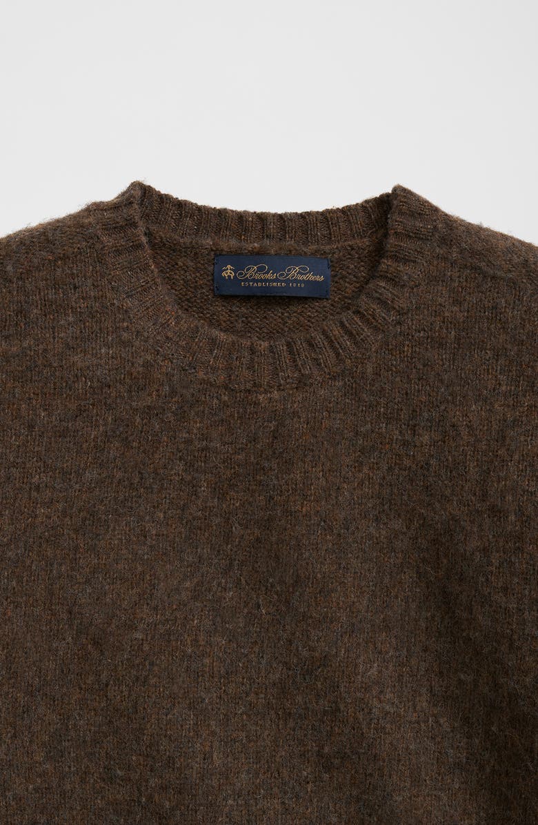 Brooks Brothers Brushed Wool Sweater, Alternate, color,