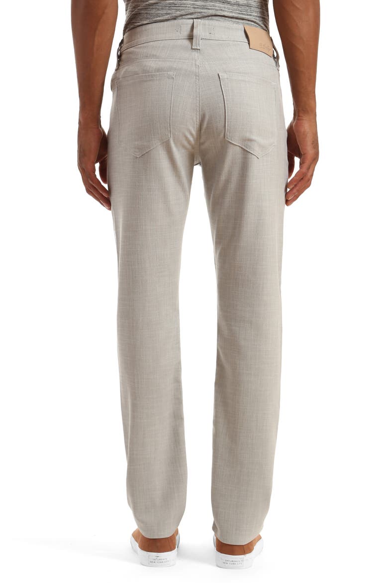 Courage Straight Leg Pants, Alternate, color, BONE CROSS TWILL