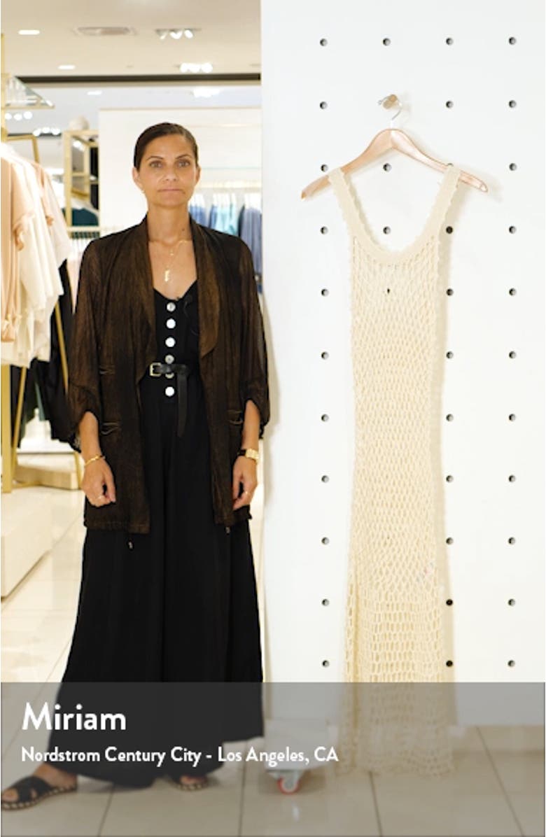 Crochet Cover-Up Dress, sales video thumbnail