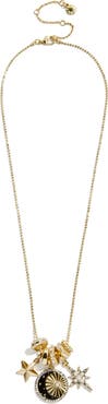 BaubleBar Cressida Celestial Charm Necklace