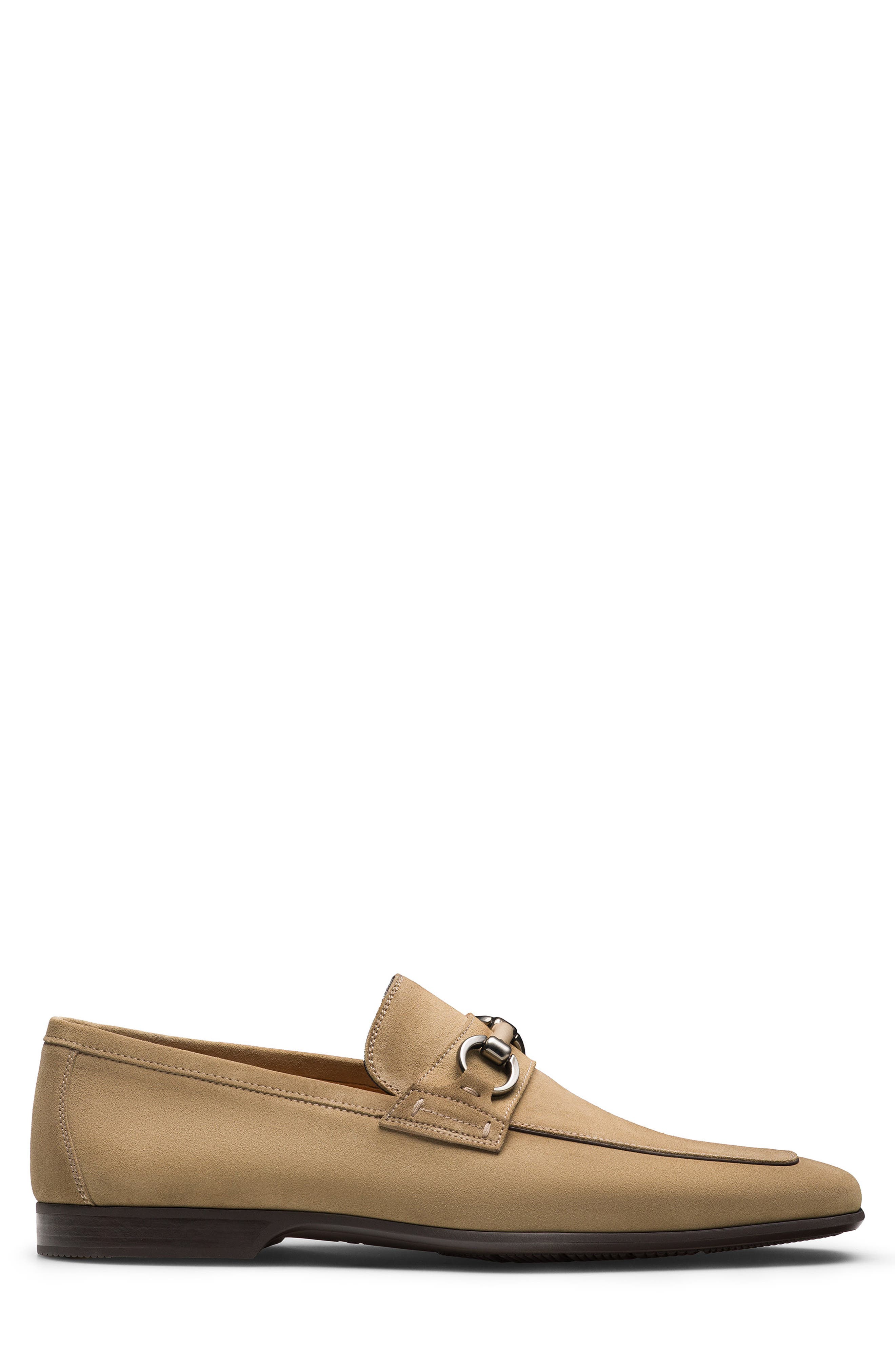 Rafa V Water Resistant Loafer (Nordstrom Exclusive), Alternate, color, TAUPE SUEDE